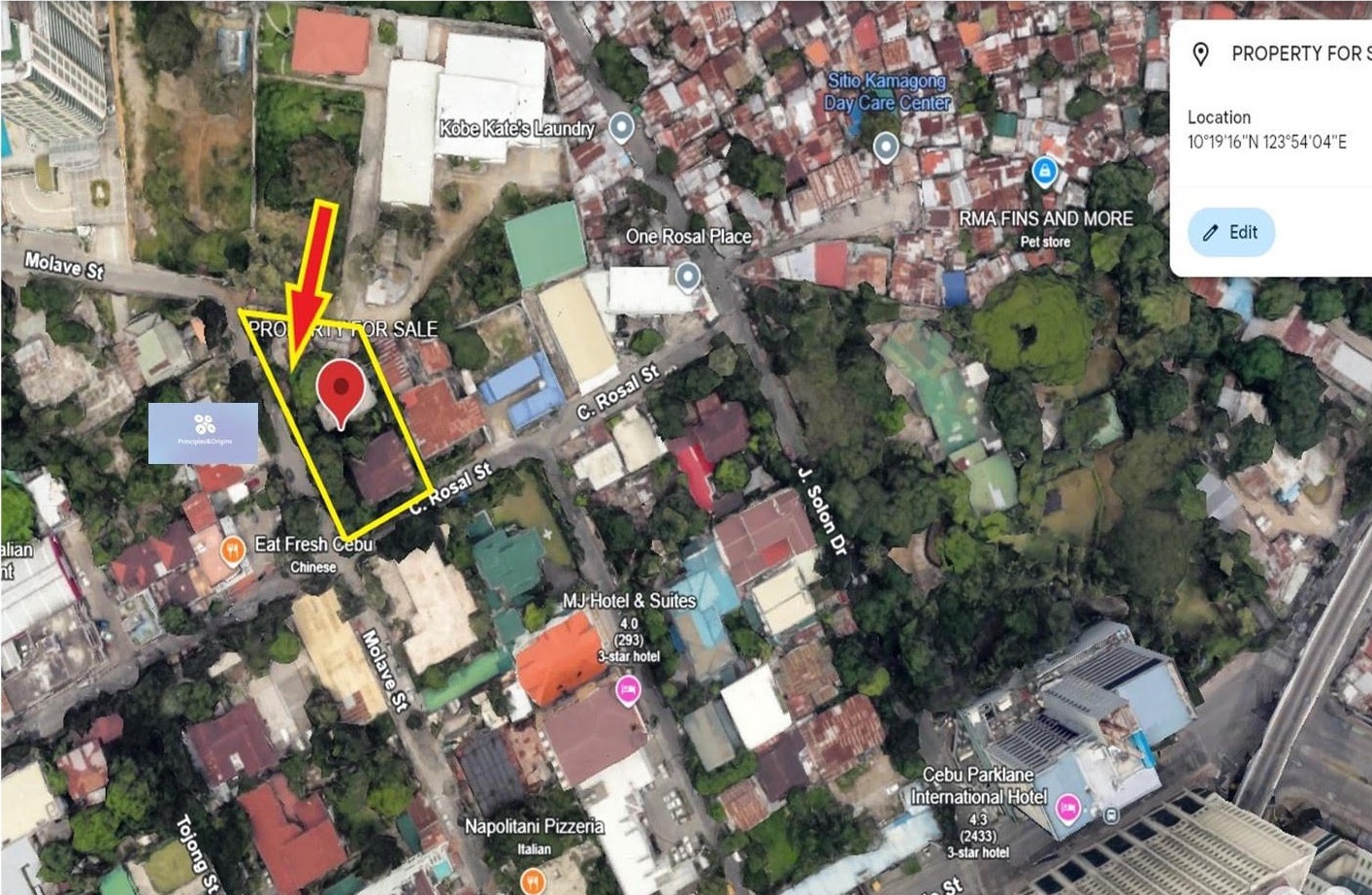 Development Lot for Sale in Lahug, Cebu City – 1,702 sqm Corner Lot