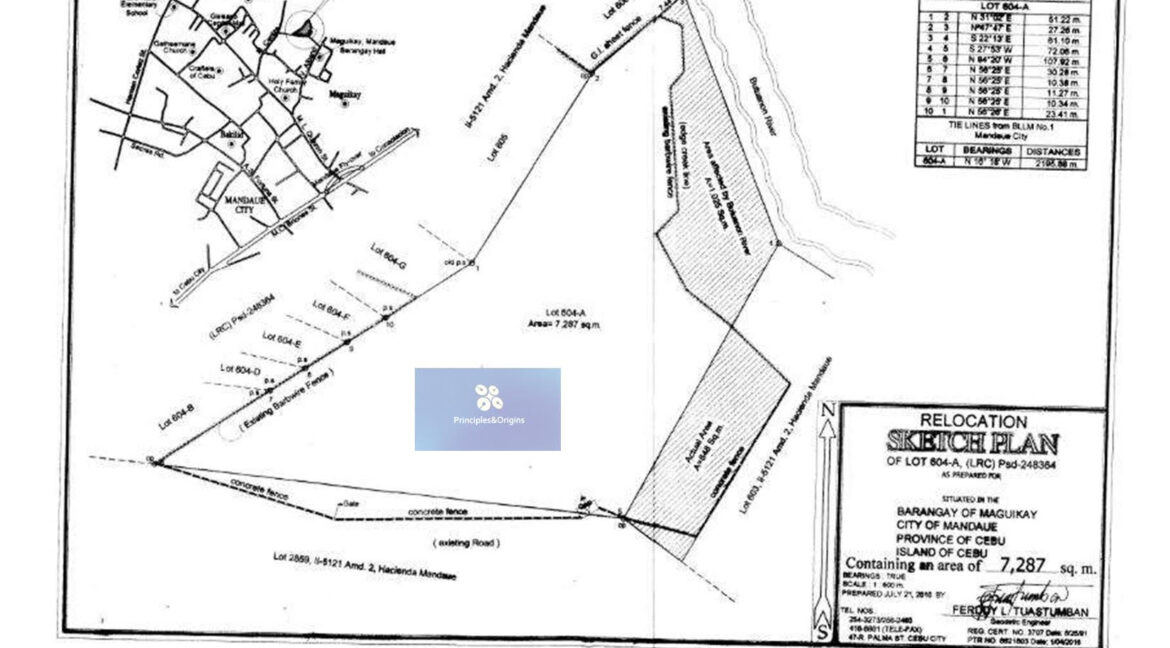 Maguikay Mandaue 9982 - Lot Plan